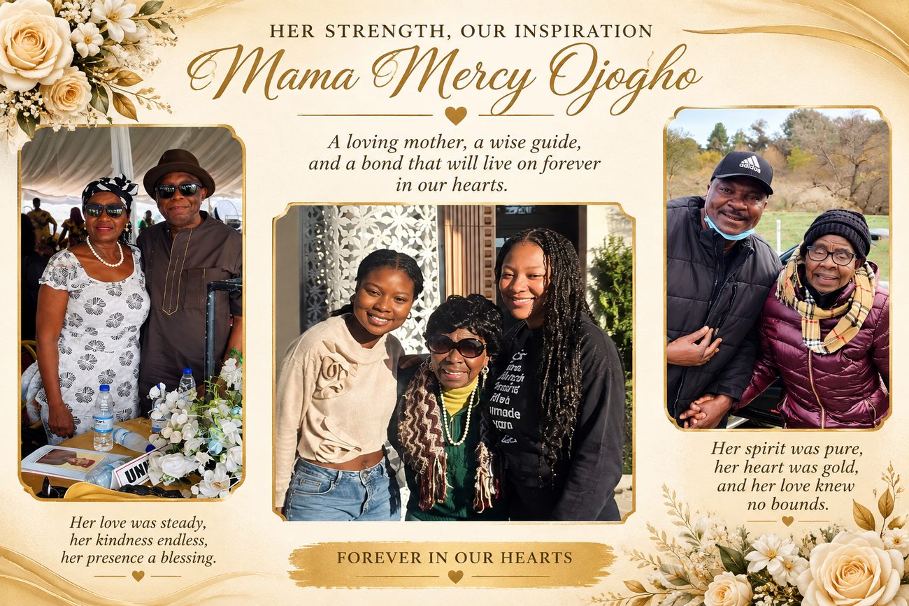 Mama Mercy memorial tribute collage